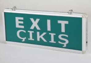 EXIT ARMATÜR 3W 3H ŞARZLI - 1