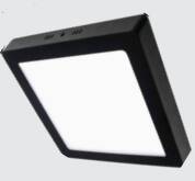 LED PANEL SÜ KARE 18W 4000K SİYAH - 1