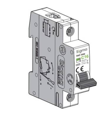 MONOFAZE OTOMATİK SİGORTA 1P B 20A 6KA - 1