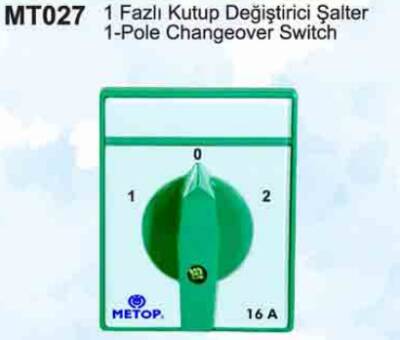 PAKO ŞALTER 1X10A KUTUP DEĞİŞTİRİCİ 1-0-2 - 1