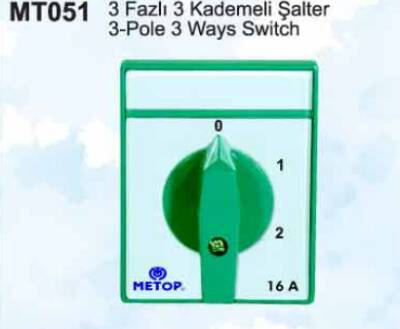 PAKO ŞALTER 3X40A 3 KADEME PAKET ŞALTER - 1