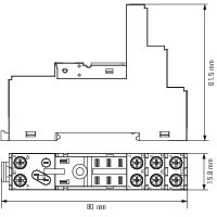 RÖLE SOKETİ SDI 2CO - 3