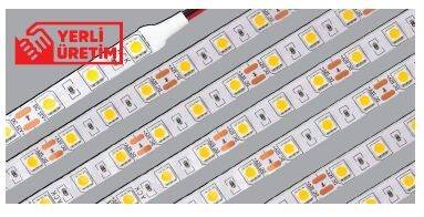 ŞERİT LED İÇ MEKAN 3 ÇİPLİ GÜN IŞIĞI 60 LEDLİ 4000K - 1