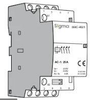 SESSİZ KONTAKTÖR 25A 4P 4NO - 1