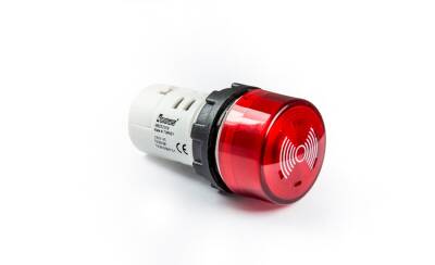 SİNYAL LAMBASI LEDLİ 22MM BUZZER 220V - 1