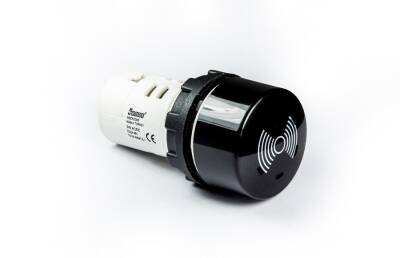 SİNYAL LAMBASI LEDLİ 22MM BUZZER 24V AC/DC - 1