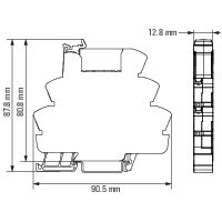 SLİM RÖLE TRZ 230VUC 2CO - 3