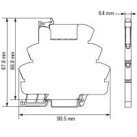 SLİM RÖLE TRZ 24VDC 1CO - 3