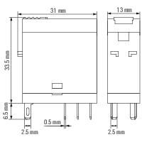 SOKETLİ RÖLE 230V AC DRI424730LT - 2