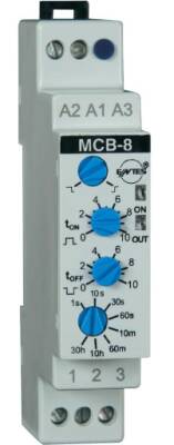 ZAMAN RÖLESİ 0.1SN-30S (SM8) MCB-8 - 1